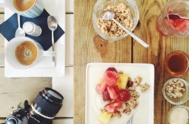 Breakfast Coffee Cereal Birdview