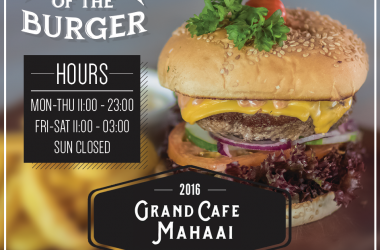 grand cafe mahaai - King of the burger